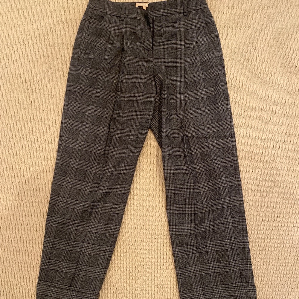 Michael Kors Collection Cropped Wool Pants